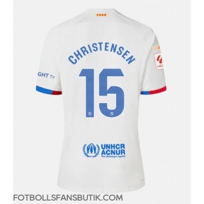 Barcelona Andreas Christensen #15 Replika Bortatröja 2023-24 Kortärmad